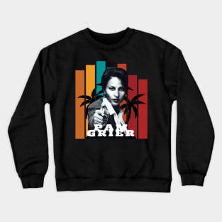 Pam grier summer Crewneck Sweatshirt